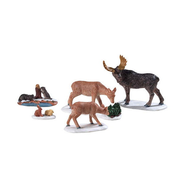 LEMAX Wild Animals, Set of 5 #92771